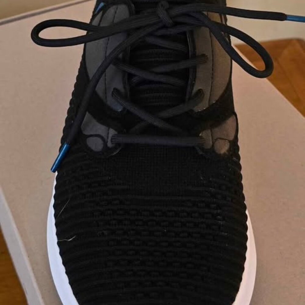 Vessi Everyday Move Sneaker Onyx Black Women's Size 10 Waterproof NEW - Picture 2 of 4